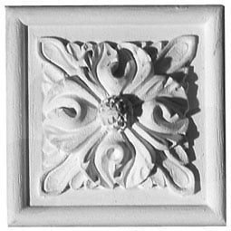 Pearlworks - PB3-4 - Approx. 3-1/4" x 3-1/4" x 1-3/4" Rosette. Designed for MLD-182 & MLD-183.