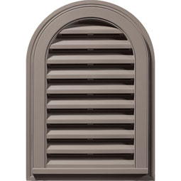 Builder's Edge - 120081422008 - Builders Edge 120081422008 14" x 22" Round Vent Top 008, Clay