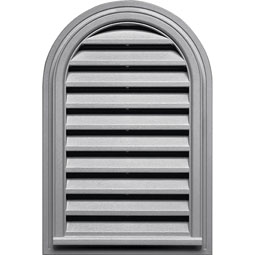 Builder's Edge - 120082232016 - Builders Edge 120082232016 22" x 32" Round Vent Top 016, Gray