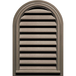 Builder's Edge - 120082232095 - Builders Edge 120082232095 22" x 32" Round Vent Top 095, Clay