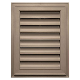 Builder's Edge - 120061824023 - Builders Edge 120061824023 18" x 24" Rectangular Vent 023, Wicker