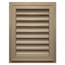 Builder's Edge - 120061824069 - Builders Edge 120061824069 18" x 24" Rectangular Vent 069, Tan
