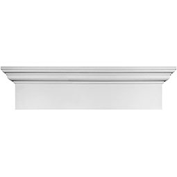 Mid-America - 00820933 - 33 5/8"W x 9"H Flat Panel Crosshead, Fade-Resistant Vinyl