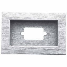 Mid-America - 00037201 - 9 1/2"W x 6 1/4"H, Horizontal Recess Mount for Fiber Cement Siding, Box of 10
