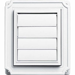 Mid-America - 00035801 - 7"W x 8"H Master Exhaust Vent for Insulated Siding, (4/pack)