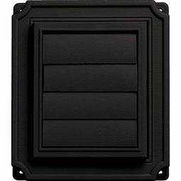 Mid-America - 00030801 - 7"W x 8"H Scalloped Master Type Exhaust Vent with 4" Diameter x 8" Length Aluminum Tube, (4/pack)