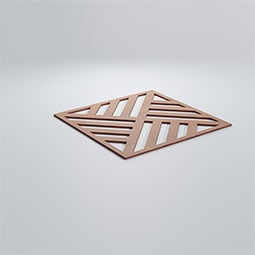 Ekena Millwork - WALWALL - Allen Decorative Fretwork Wood Wall Panels