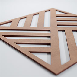 Ekena Millwork - WALWALL - Allen Decorative Fretwork Wood Wall Panels