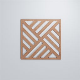 Ekena Millwork - WALWALL - Allen Decorative Fretwork Wood Wall Panels