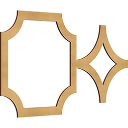 Ekena Millwork - WALWAND - Anderson Decorative Fretwork Wood Wall Panels