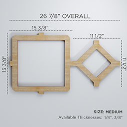 Ekena Millwork - WALWARC - Arcadia Decorative Fretwork Wood Wall Panels