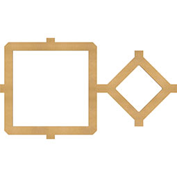 Ekena Millwork - WALWARC - Arcadia Decorative Fretwork Wood Wall Panels