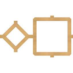 Ekena Millwork - WALWARC - Arcadia Decorative Fretwork Wood Wall Panels