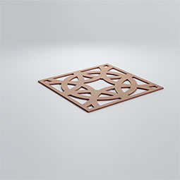 Ekena Millwork - WALWBNE - Brownsville Decorative Fretwork Wood Wall Panels