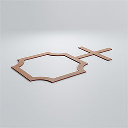 Ekena Millwork - WALWBRD - Bradley Decorative Fretwork Wood Wall Panels