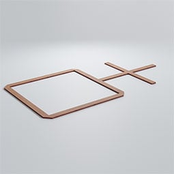 Ekena Millwork - WALWBUR - Burnett Decorative Fretwork Wood Wall Panels