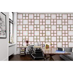 Ekena Millwork - WALWBUR - Burnett Decorative Fretwork Wood Wall Panels