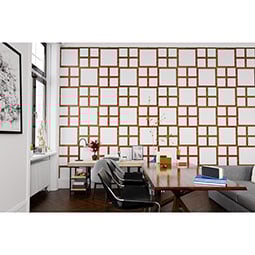 Ekena Millwork - WALWBUR - Burnett Decorative Fretwork Wood Wall Panels