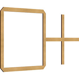 Ekena Millwork - WALWBUR - Burnett Decorative Fretwork Wood Wall Panels