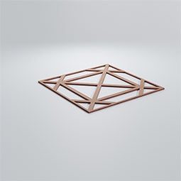 Ekena Millwork - WALWBUX - Buxton Decorative Fretwork Wood Wall Panels