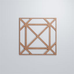 Ekena Millwork - WALWBUX - Buxton Decorative Fretwork Wood Wall Panels