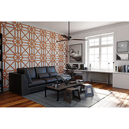 Ekena Millwork - WALWBUX - Buxton Decorative Fretwork Wood Wall Panels