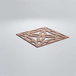 Ekena Millwork - WALWBYT - Baytown Decorative Fretwork Wood Wall Panels