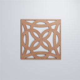 Ekena Millwork - WALWBYT - Baytown Decorative Fretwork Wood Wall Panels
