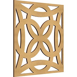 Ekena Millwork - WALWBYT - Baytown Decorative Fretwork Wood Wall Panels