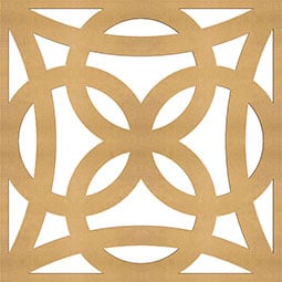 Ekena Millwork - WALWBYT - Baytown Decorative Fretwork Wood Wall Panels