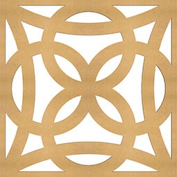 Ekena Millwork - WALWBYT - Baytown Decorative Fretwork Wood Wall Panels