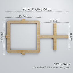 Ekena Millwork - WALWCAR - Carlisle Decorative Fretwork Wood Wall Panels