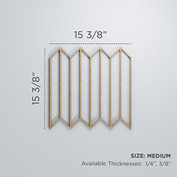Ekena Millwork - WALWCRE - Conroe Decorative Fretwork Wood Wall Panels