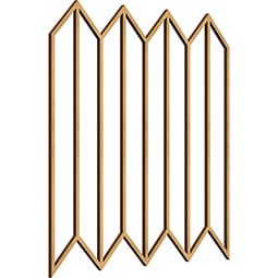 Ekena Millwork - WALWCRE - Conroe Decorative Fretwork Wood Wall Panels