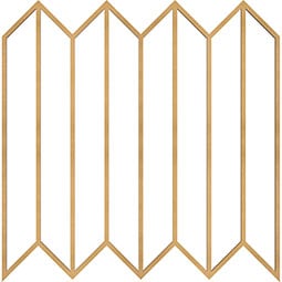 Ekena Millwork - WALWCRE - Conroe Decorative Fretwork Wood Wall Panels