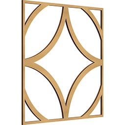 Ekena Millwork - WALWCRO - Crosby Decorative Fretwork Wood Wall Panels