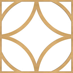 Ekena Millwork - WALWCRO - Crosby Decorative Fretwork Wood Wall Panels