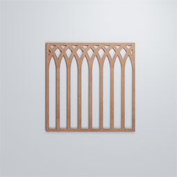 Ekena Millwork - WALWCRP - Cedar Park Decorative Fretwork Wood Wall Panels