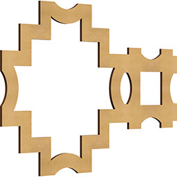 Ekena Millwork - WALWCRV - Cordova Decorative Fretwork Wood Wall Panels