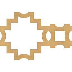 Ekena Millwork - WALWCRV - Cordova Decorative Fretwork Wood Wall Panels