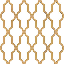 Ekena Millwork - WALWCSB - Casablanca Decorative Fretwork Wood Wall Panels