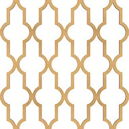 Ekena Millwork - WALWCSB - Casablanca Decorative Fretwork Wood Wall Panels