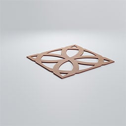 Ekena Millwork - WALWDVN - Daventry Decorative Fretwork Wood Wall Panels