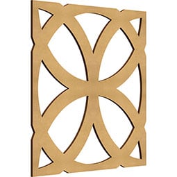 Ekena Millwork - WALWDVN - Daventry Decorative Fretwork Wood Wall Panels