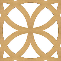 Ekena Millwork - WALWDVN - Daventry Decorative Fretwork Wood Wall Panels