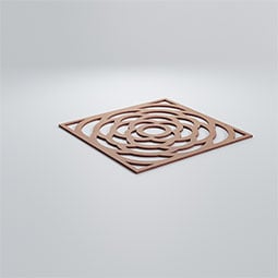 Ekena Millwork - WALWEBG - Edinburg Decorative Fretwork Wood Wall Panels