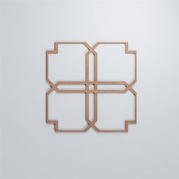 Ekena Millwork - WALWEWD - Englewood Decorative Fretwork Wood Wall Panels