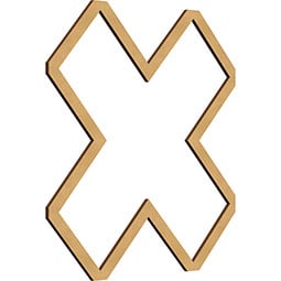 Ekena Millwork - WALWFLR - Fowler Decorative Fretwork Wood Wall Panels