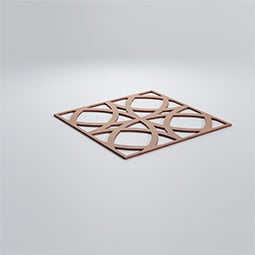 Ekena Millwork - WALWFLT - Fleetwood Decorative Fretwork Wood Wall Panels