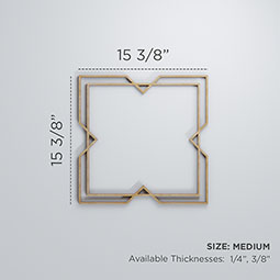 Ekena Millwork - WALWFMG - Fleming Decorative Fretwork Wood Wall Panels